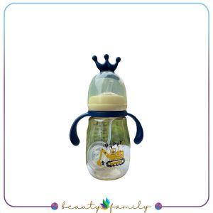 BF-C921 Botol Air Minum Bayi Training 300ML 2IN1 Sedotan+Dot BPA FREE / Gelas Anak Balita Training Cup Lucu Anti Tumpah