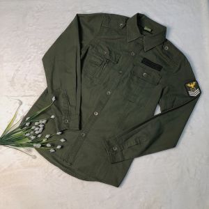 {HCM}_Áo lính rằn ri nam .Áo sơ mi nam tay dài rằn ri .Chất liệu kaki mềm mịn bền màu_THUỶ TIÊN SHOP