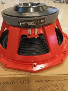 speaker component pd1880 pd 1880 daun carbon 18inch vc 5in grade A