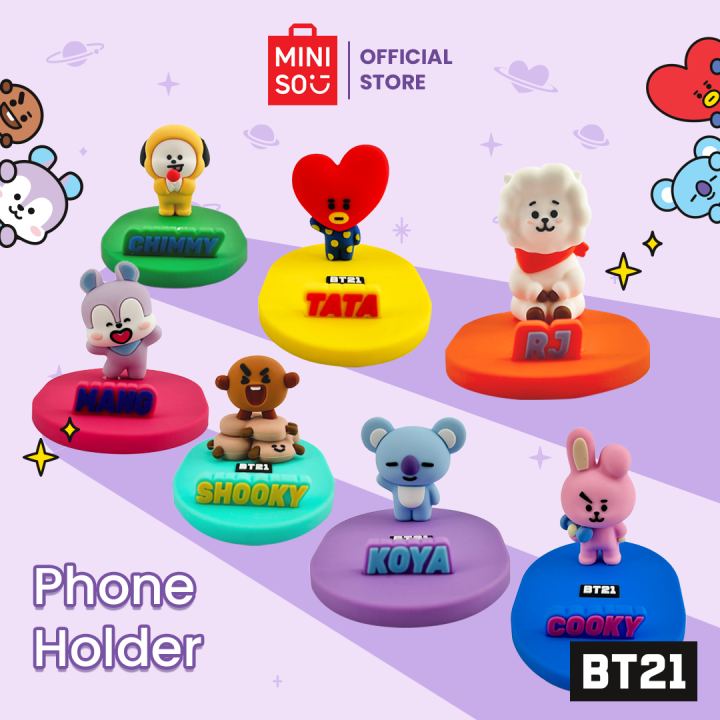 Miniso x BT21 Collection Phone Holder ipad Phone Holder Stand