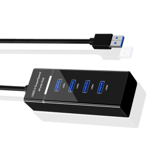 USB3.0 Hub 4Port USB Expander With LED Light For Connecting Mouse Keyboards Printer for Connecting Multiple Access