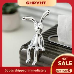 SHPYHT 2024 mới kawaii thỏ trang trí ins xe phụ kiện trang trí nguồn cung cấp sáng tạo máy tính để bàn trang trí phòng trang trí dễ thương trẻ em quà tặng