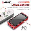 ANENG 621A มัลติมิเตอร์ดิจิตอลอัจฉริยะหน้าจอสัมผัสมัลติมิเตอร์ทดสอบทรานซิสเตอร์9999 Counts True RMS ช่วงอัตโนมัติ Dc/ac 10A เมตรอื่นๆ. 