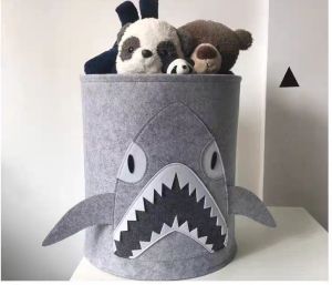 (140-3) Wholesale dirty clothes storage bucket childrens toys cartoon storage