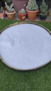 กระด้ง กระเบียน พร้อมไม้พาย ส่ายข้าวเหนี่ยว