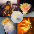 LED Fairy Lights Battery Operated String Lights Waterproof Metal Wire Firefly Lights for DIY Crafts Wedding Table Centerpieces Party Bedroom Christmas. 