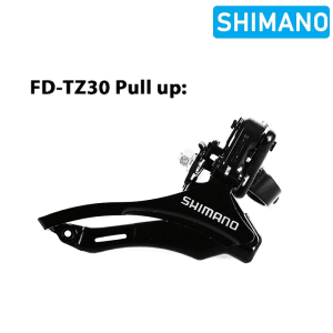 SHIMANO TZ30 Bike Front Derailleur Transmission 6Speed 7Speed Dial Top Pull Down Pull Mountain Bike