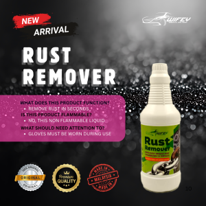 Wifey Rust Remover 1000ml Rusty Remover Penanggal Karat Ubat Hilang Karat
