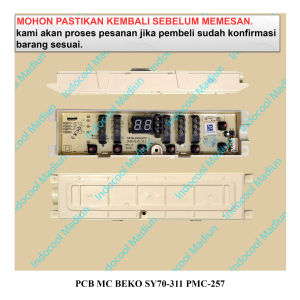 PMC-257 BOARD / MODUL MESIN CUCI / PCB MESIN CUCI BEKO SY70-311