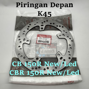 Piringan Cakram Depan K45 100% ORI HONDA CB 150R CBR 150R NEW LED DISC DISK STREETFIRE PRESISI AWET