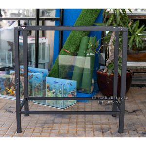 "Hoàn tiền đến 10%" CHÂN SẮT ĐEN CHO BỂ CÁ 60X30CM CAO 60CM SẮT 3 VUÔNG