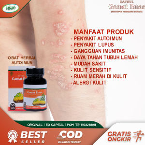 Obat Penyakit Autoimun Lupus Imunitas Tubuh Lemah Mudah Sakit Alergi Kulit Ruam Merah Kulit Psoriasis Gangguan Kekebalan Tubuh Kulit Sensitif Gamat Emas Kapsul Asli