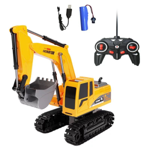 LEMON Alloy Rechargeable Excavator RC Truck Kereta Kawalan Mainan Jengkaut 遥控合金挖掘机玩具