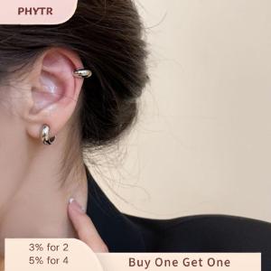 PHYTR HOT 1Pair Simplicity Temperament Ear Clips Vintage Cute Cartilage No Pierced Clip Earrings For Women Girls Jewelry Accessories Gifts