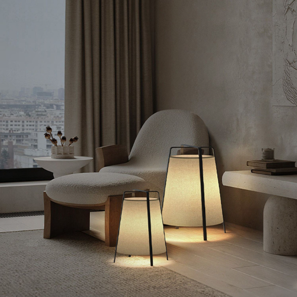 Light Luxury Minimalist Bedroom Bedside Fabric Table Lamp Minimalist Living  Room Study Bar Artistic Atmosphere Lamp Designer Creative Villa Hotel