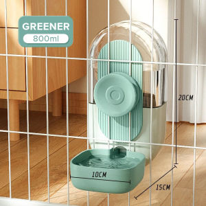 Pet Automatic Hanging Bowl Dog Cage Water Dispenser Cat Hanging Drinking Water 800/870ML