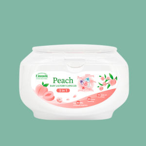 5 in 1 Baby Compound Camellia Oil Laundry Detergen Pods 50pcs Detergent Capsules Cleaning Wash Beads