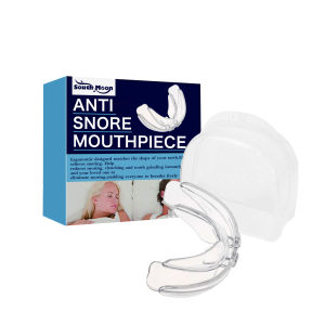 South Moon Anti Snoring Mouth Guard – Night Sleep Snore Stopper Teeth Grinding Guard for Bruxism Resin Dental Mouthpiece Easy to Use Helps Promote Smoother Breathing & Better Sleep