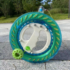 16cm 20cm Handle Benang Kite Layangan Pegangan Benang Layangan Pegangan Layangan Besar Alat Pengulung Benang Layangan / Dengan 200m 300m Benang Dengan Kunci