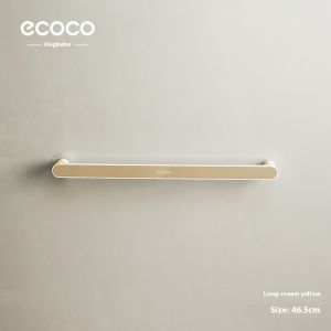 Annies Sphere Modern Minimalist Bathroom Towel Rack Wall-Mounted Suction Cup Design