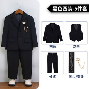 9Sbird Suit Set For Children Wedding Pageboy Handsome Sing Song Uniform Birthday Prom Boy Formal Coat