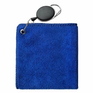 NALANILI Sợi nhỏ Khăn Golf Thấm hút có móc rút lại Khăn lau gôn Bền bỉ Sấy khô nhanh Dụng cụ vệ sinh gôn Dụng cụ chơi golf