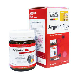 Viên Uống Bổ Gan Sanct Bernhard Arginin Plus 500mg Hỗ Trợ Cải Thiện Chức Năng Gan 30 Viên / 60 Viên