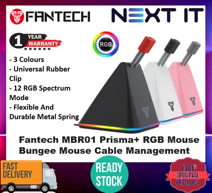 [READY STOCK] Fantech MBR01 Prisma+ RGB Mouse Bungee Mouse Cable ...