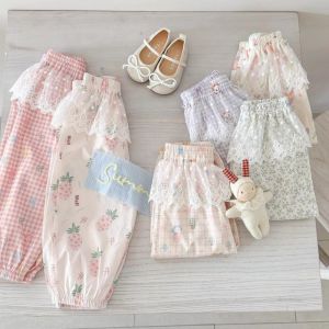 JOYNCLEON ชุดกันกางเกงกันยุงเด็กผู้หญิงและสะดวกสบายหวานฤดูร้อนเด็กน่ารัก