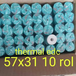 kertas struk thermal edc 57x31 10 roll