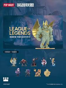 POPMART League of Legends Midlane Icons Series Figures pop mart blind collection decorative gift toy doll
