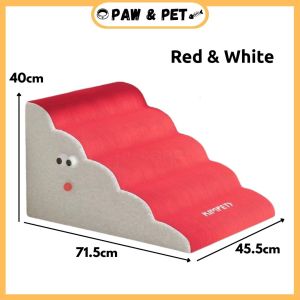 Pet Climbing Staircase 5 Level Pet Stair Ladder Removable & Washable For Small & Medium Pet Dogs