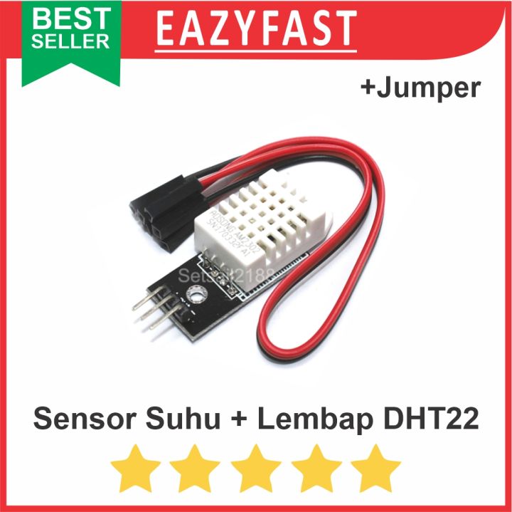 DHT22 Module Temperature Humidity Arduino Sensor Suhu Kelembaban Udara ...