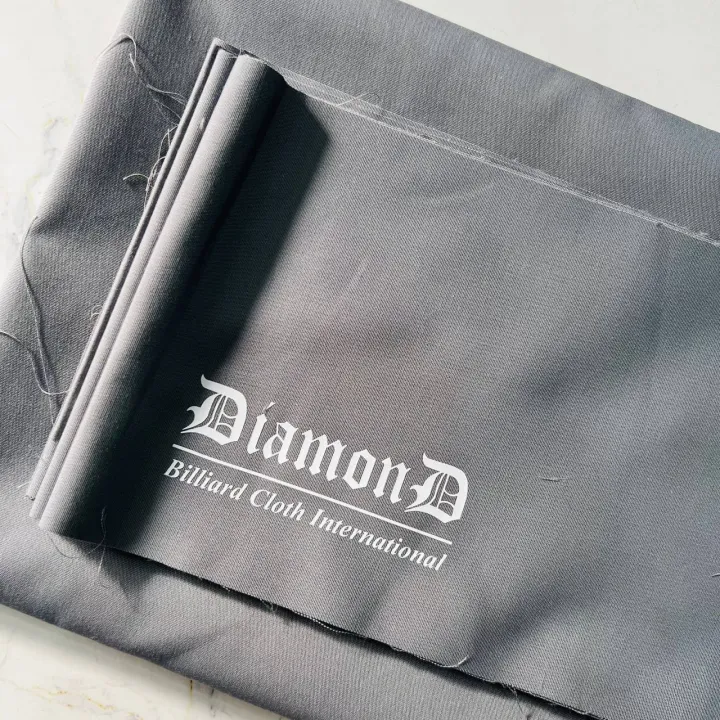Bộ Vải Bàn Bida Libre Diamon Xám Gồm Vải Băng Và Vải Mặt Hàng Nhập Khẩu Chất Lượng Cao