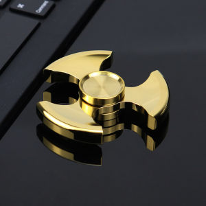 Stainless Steel Fidget Spinner Kung Fu Whirlwind Finger Spinner Precision Rotating Power Long-Lasting Stress Relief Toy