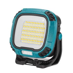 AE Đèn làm việc đa chức năng mới dùng cho chiếu sáng ngoài trời đèn pha sạc lại được với băng từ và móc chắc chắn dễ mang theo. LED Cắm trại dưới ánh sáng rực rỡ