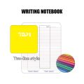 10PCS Composition notebook for kids notepad grade 1/2/3 School Supplies 80 Leaves A5 writing pad. 