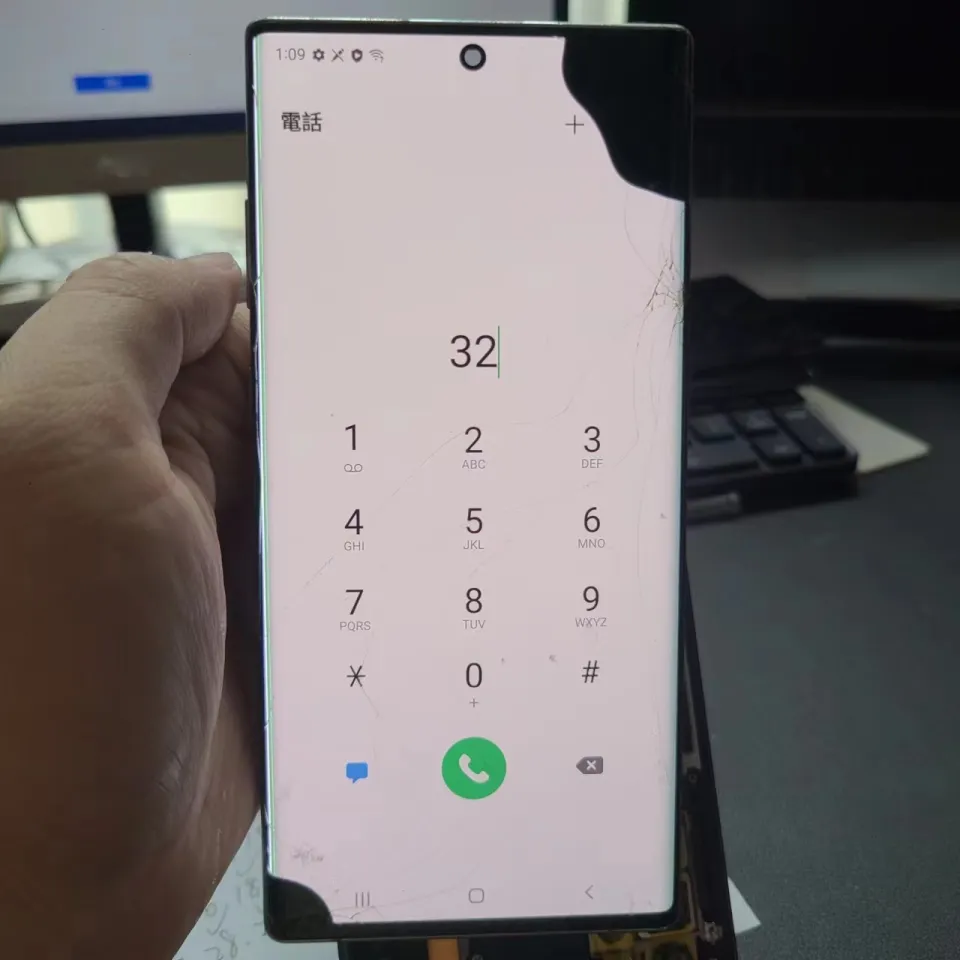 Repair Edge Screen Separete Glass Practice LCD For Samsung Galaxy