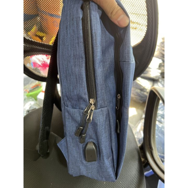 Ba Lo Nam Nữ Thời Trang Đi Học Du Lịch Đựng Laptop phối nơ BL18