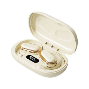 X96 Ear-Hanging True Wireless Bluetooth 5.3 Earphones Long Battery Life Silicone Gel Headphones With Mic