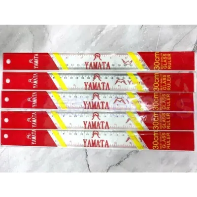 SERBA5000-Penggaris Panjang 30cm Mika Bening Murah