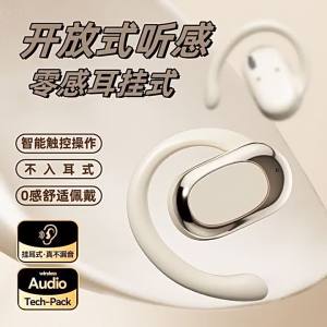 New In-Ear Wireless Bluetooth Earphones Long Battery Life High Sound Quality Call Sports Open Ear Hanging Earbuds