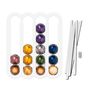 ชั้นถ้วยกาแฟขาตั้งกาแฟสไตล์แฟชั่นชั้นวางของกาแฟผิวอะคริลิคชั้นวางของถ้วยกาแฟสำหรับจัดเก็บ