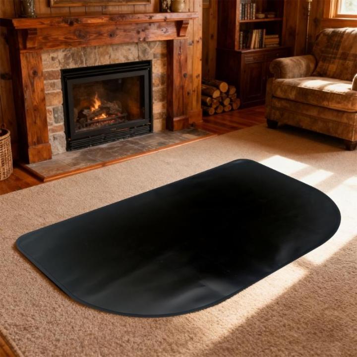 High Temperature Resistant Fireplaces Mat Fireproof Rug For Wood Stove ...