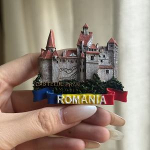 1pc Handmade 3d resin art fridge magnets Norwegian pirate ship Germany South Africa Morocco Lucerne Swan Castle Swedish Malaysia Brown City Romania perfect travel gift perfect room decor