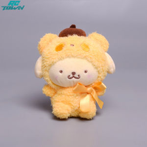 Búp bê vải nhung dễ thương phim hoạt hình chuyển gấu trúc kuromi giai điệu cinnamoroll búp bê vải nhung mặt dây chuyền búp bê