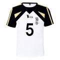 Haikyuu!! Fukurodani Cosplay Costume Short Sleeve T-shirt Akaashi Bokuto Tee Sport Uniform Sportswear Unisex T-shirt Women's T-shirt. 