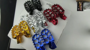 Upgraded Motorbike Foot Dowels Powerful Aluminum Building Ergonomic Plan Secure Cycling