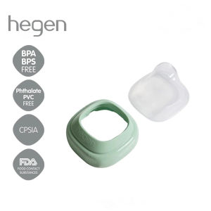 Hegen ขวดนม PCTO คอกว้างขนาด5ออนซ์8ออนซ์11ออนซ์ขวดนมและจุกนม