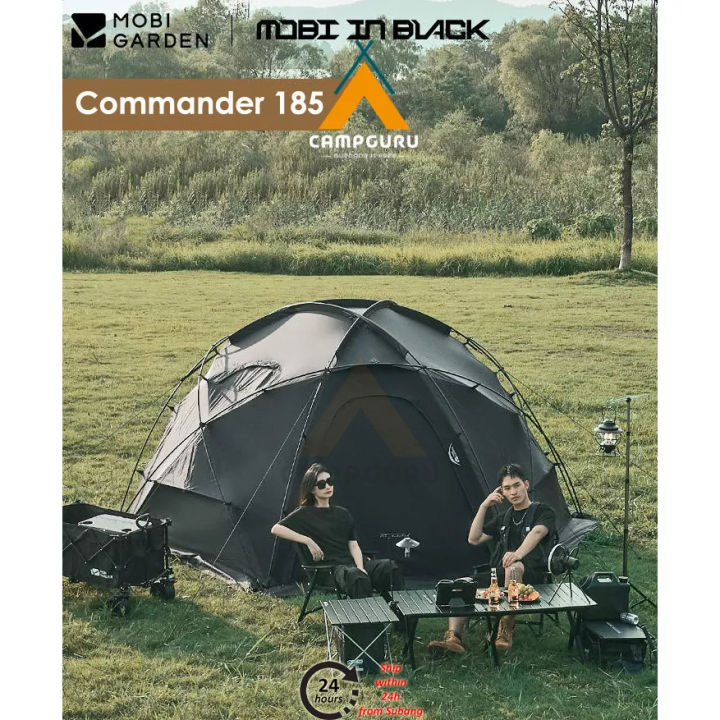 【11/30まで】MOBI GARDEN COMMANDER 185 BLACK COMMANDER 185 ブラック MOBI GARDEN モビガーデン | Abenteuer